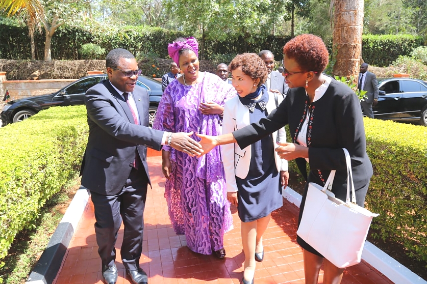 Prof. Nyokabi facilitating an intimate conversation